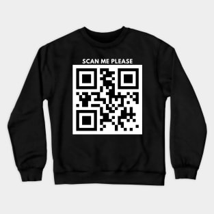 Qr Code Art Crewneck Sweatshirt